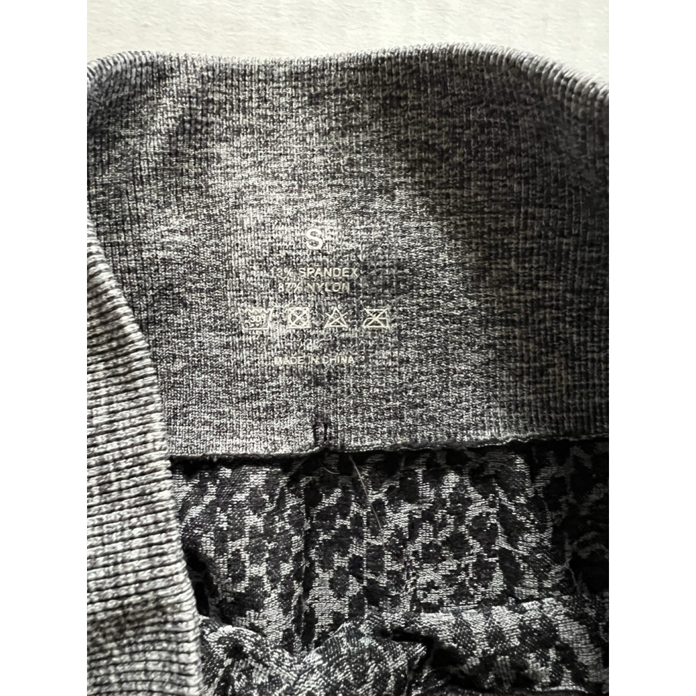 NVGTN Black & Gray Textured High-Waist Leggings - Picture 6 of 8